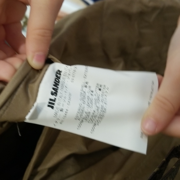 JILL SANDERS LEATHER REVERSIBLE COAT - Picture 2 of 6